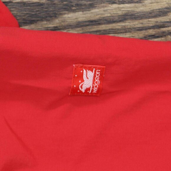 Widgeon Womens Lined Nylon Vintage Rain Jacket Coat 1667e32d878432 Red / Blue M - Picture 4 of 7